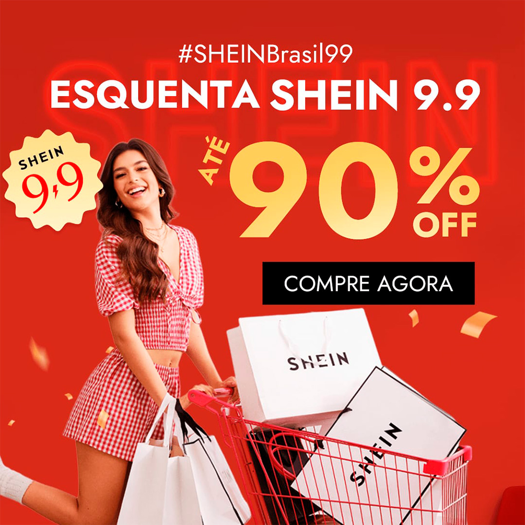 Esquenta Shein até 90% OFF